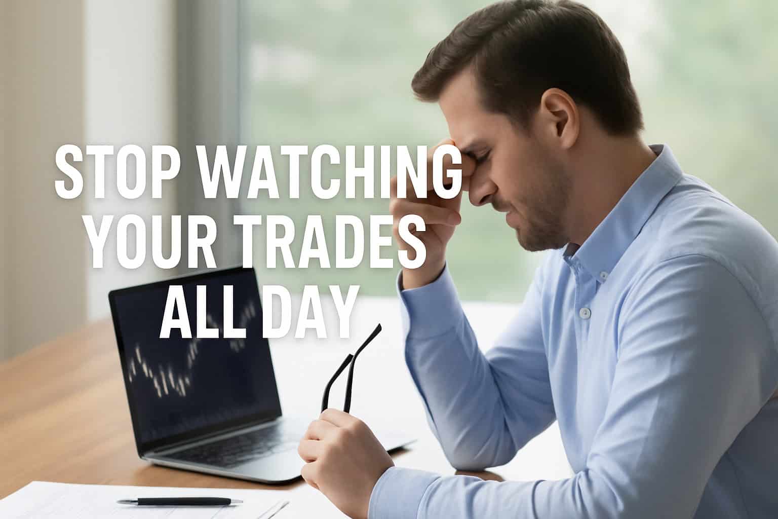 Stop watching your trades all day.